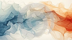 Abstract colorful creative smoke waves background wallpaper