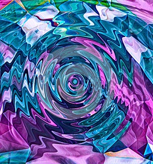 Abstract colorful crystallized background.