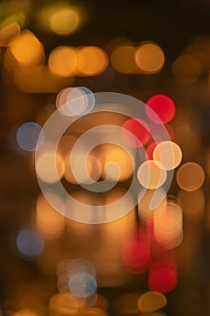 Colorful Facula at night