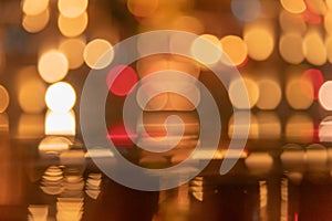 Colorful Facula at night