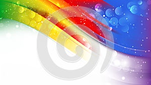 Abstract Colorful Defocused Lights Background Image