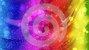 Abstract Colorful Defocused Lights Background Vector