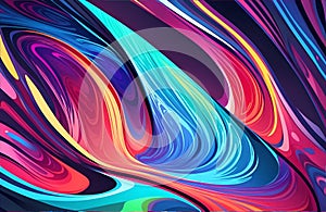 Abstract Colorful fluid background closeup. Highly textured. High-quality details. Liquid form an abstract background.