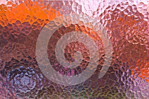 Abstract Colorful Frosted Glass Window Texture