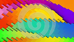 Abstract colorful geometric background. Fluid gradient shapes with liquid shape and gradient. Trendy Bright colors