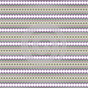 Abstract Geometric Scribble Native Ethnic Rug Seamless Pattern