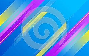 Abstract colorful geometric shape background