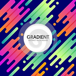 Abstract colorful gradient geometric shape pattern background