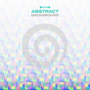 Abstract of colorful gradient mesh block background.