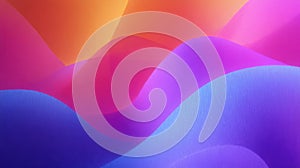 Abstract Colorful Gradient Waves Background Design