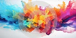 Abstract colorful Graphic motion on background, creative waves of gradient color smoke and liquid