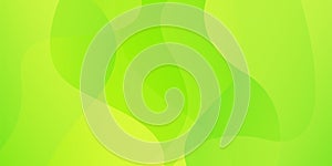 Abstract colorful green curve background, green gradient dynamic wallpaper with wave shapes