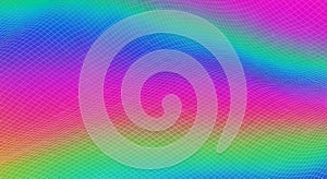 Abstract Colorful Grid Background