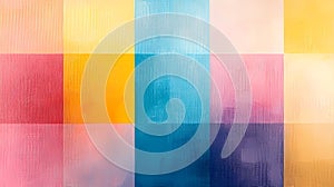 A Abstract Colorful Grid Pattern