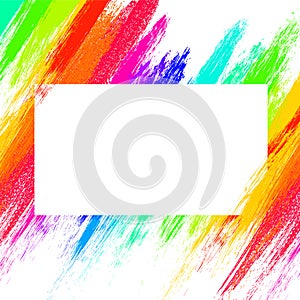 abstract colorful grunge background, vector EPS10. Bright rainbow colors.