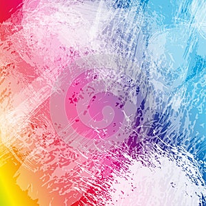 abstract colorful grunge background, vector EPS10. Bright rainbow colors.