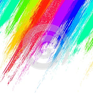 abstract colorful grunge background, vector EPS10. Bright rainbow colors.