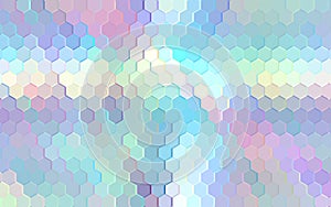 Abstract colorful hexagon background. Abstract colored hexagons. Colorful hex pixelated pattern background.
