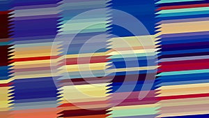 Abstract Colorful Horizontal Lines and Stripes Background