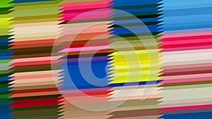 Abstract Colorful Horizontal Lines and Stripes Background