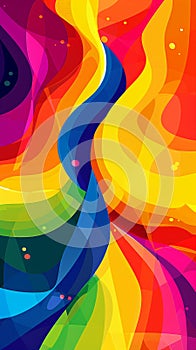abstract colorful lines of color iphone 5 wallpaper design, color pop art