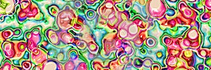 Abstract colorful liquid violet red blue green yellow background. Art fluid shiny lines. Neon movement circle