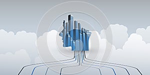 Smart City, Automated Digital Control, Deep Learning, Artificial Intelligence and Future Technology Concept Design