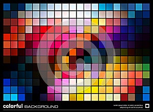 Abstract colorful mosaic background