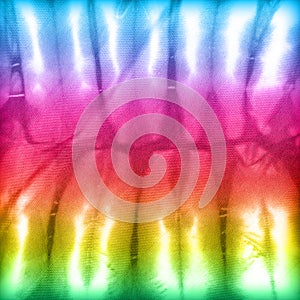 Abstract colorful pattern of tie dye fabric texture background