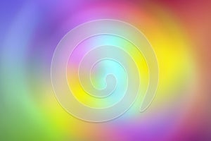 Abstract colorful radial blur background