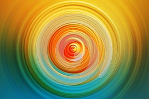 Abstract Colorful Radial Blur Background