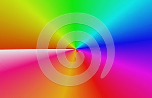 Abstract colorful rainbow blurred background.