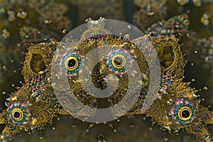 Abstract colorful shape