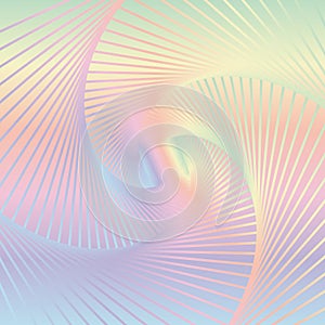 Abstract colorful spiral background. Image of twisting lines on