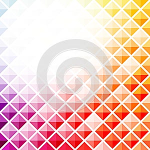 Abstract colorful square pattern background