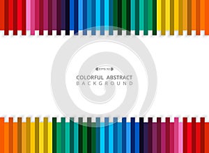 Abstract of colorful stripe line background with copy space