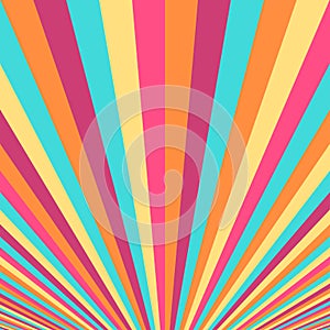 Abstract colorful striped background.