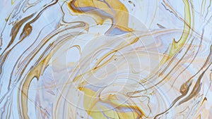 Abstract colorful of swirl and move of acrylic mixing for background