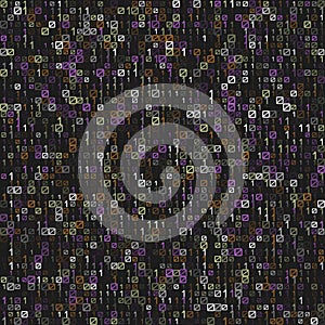 Abstract colorful Technology Seamless Background