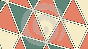 Abstract Colorful Triangle Geometric Pattern, vector design Generative AI