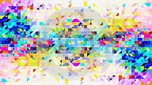 Abstract colorful triangle shapes pattern design