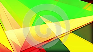 Abstract colorful triangles background loop