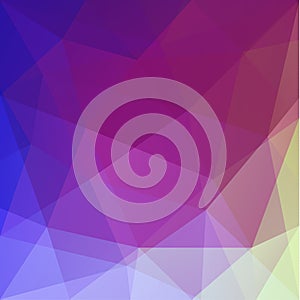 Abstract colorful geometric background with triangular pattern