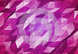Abstract Colorful Triangular Background. 3D Rendering