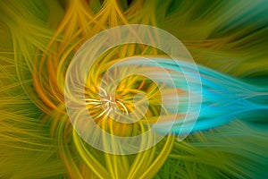 Abstract Colorful Twirl Background 004