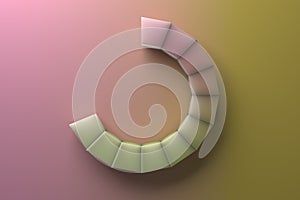 abstract colorful wallpaper with circle