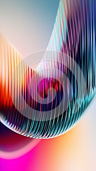 Abstract colorful wave with dynamic gradient patterns and textures