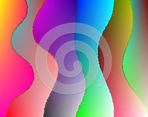 Abstract colorful wave line pattern background. Colour stripe graphic for web design wallpaper. Red color graphics texture.