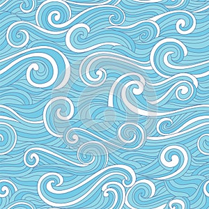 Abstract colorful wave pattern