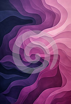 Abstract Colorful Wave Patterns